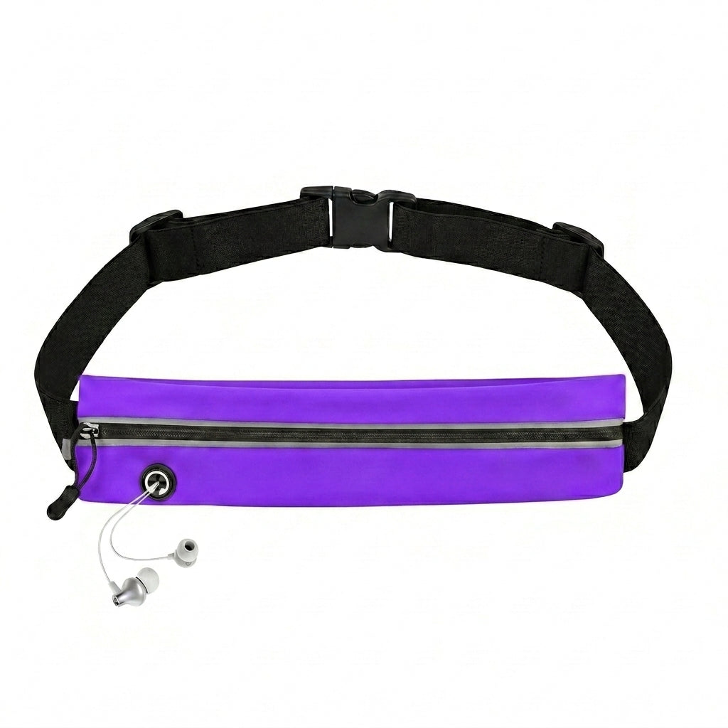 Slim Running Belt – Phone Holder Waist Pack for Men & Women (Fits All Phones)